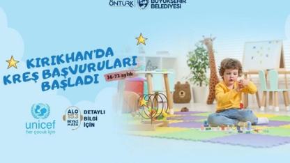 HBB'den Müjde! Kırıkhan Kreşi İçin Başvurular Başladı...