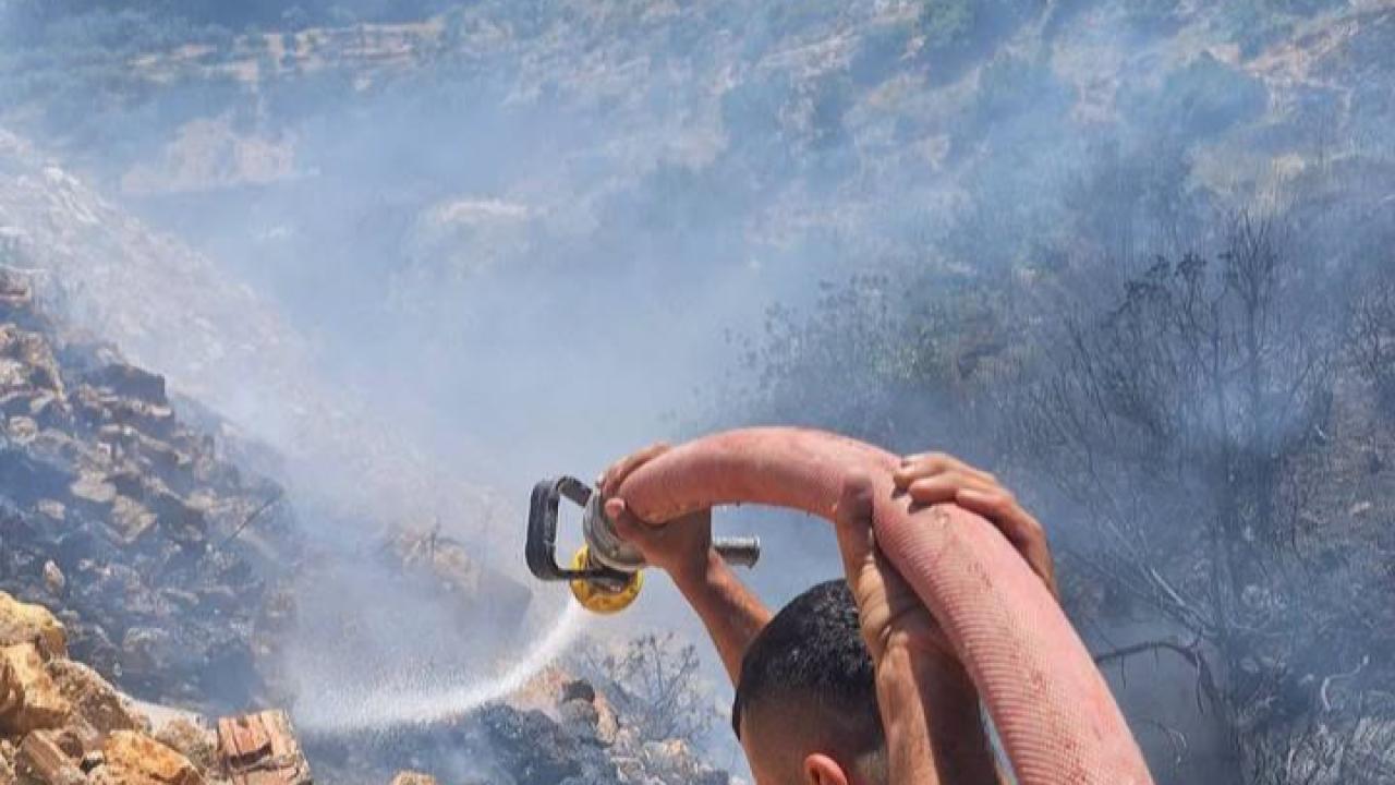 Alevler Makilik Alana Sıçramadan Söndürüldü