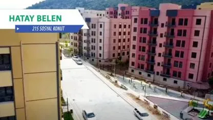 Belen'de 215 TOKİ Konutu Hak Sahiplerine Teslim Ediliyor