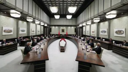 Cumhurbaşkanlığı Kabinesi Erdoğan Başkanlığında Toplandı
