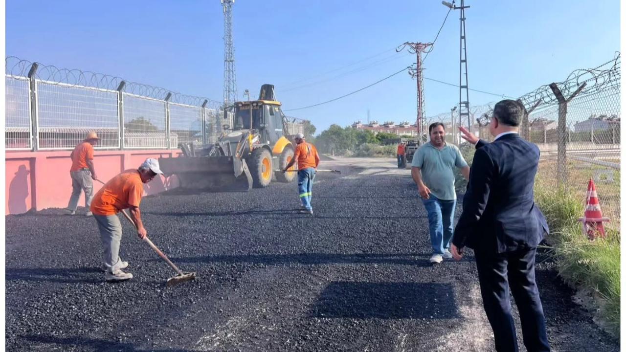 Dörtyol’da Asfalt Seferberliği Sürüyor