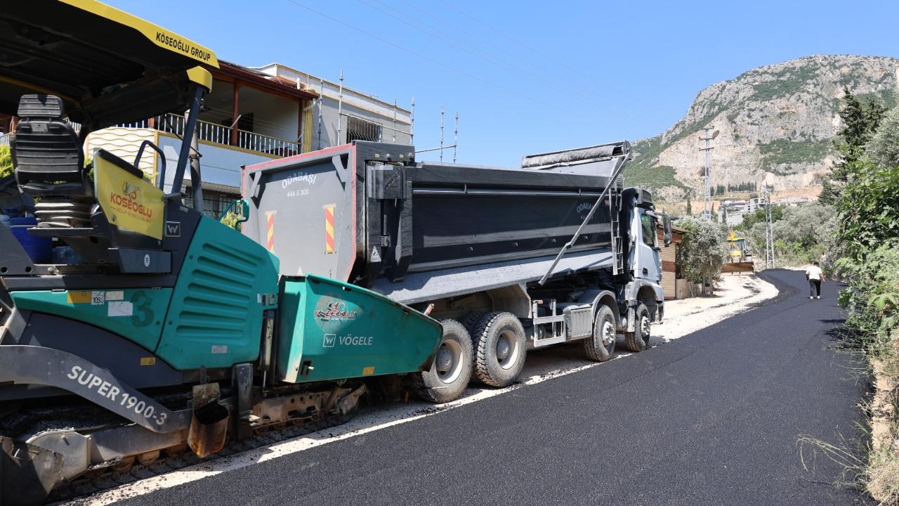 Dursunlu’da Asfalt Çalışması