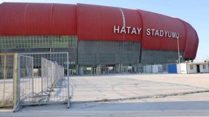 Hatay Stadı'nın İkinci Yarıya Yetişmesi Bekleniyor