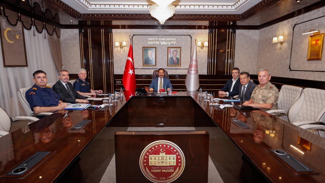 Hatay’da Güvenlik, Kamu Düzeni ve Huzur Masaya Yatırıldı