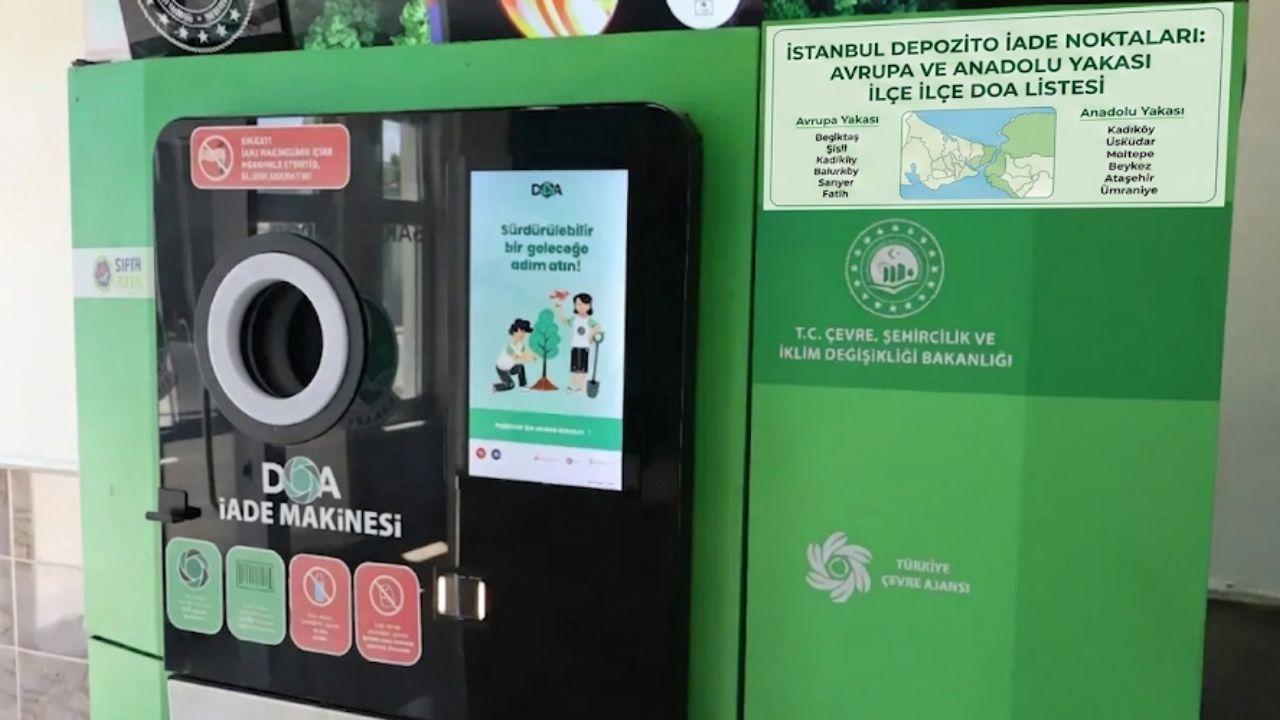 İstanbul depozito iade noktaları: Avrupa ve Anadolu Yakası ilçe ilçe DOA listesi