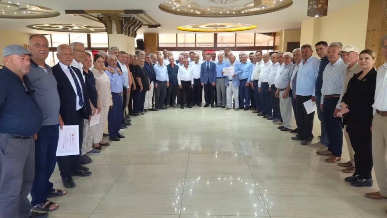 Kırıkhan Kaymakamı Ayhan Akpay Muhtarlarla Vedalaştı