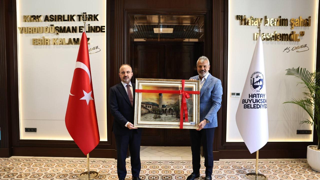 Öntürk, İçişleri Bakan Yardımcısı Turan’ı Ağırladı