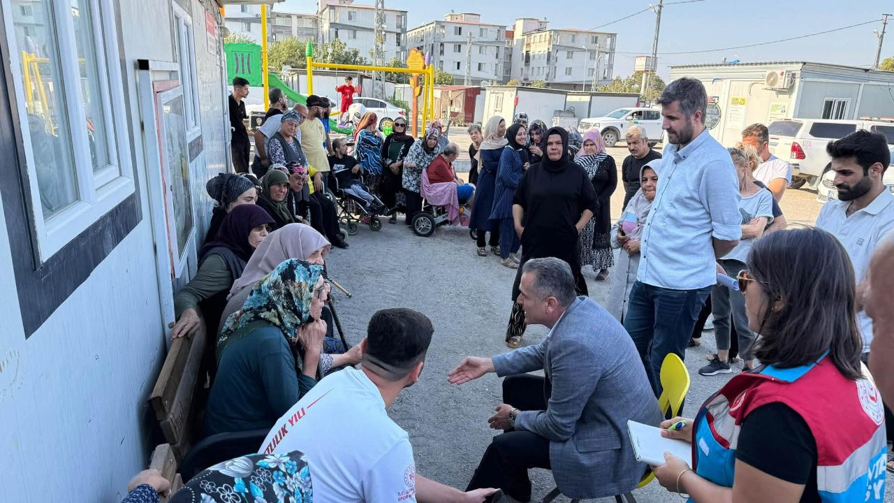 Yakutiye Konteyner Kent'te Tahliye Süreci Masaya Yatırıldı